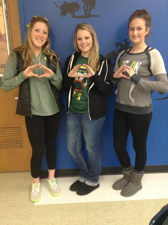 Students Show Duck Spirit Ahead of National Championship