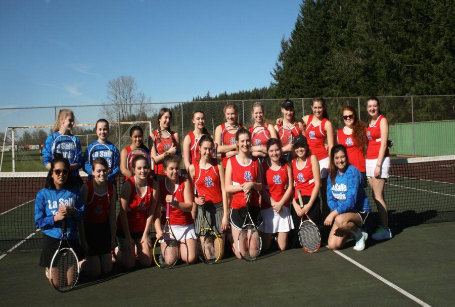 Girls Tennis: Serving Up a Racket