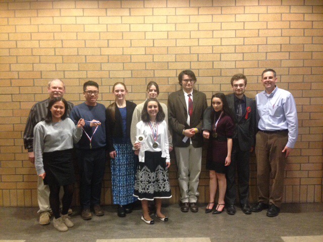 La Salles Speech and Debate Team Gets Excited as Seven Students Head to State