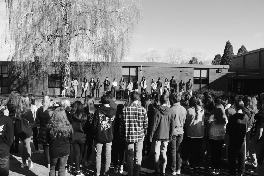 Photo and Video Feature: La Salles Walkout in Memory of Parkland Victims