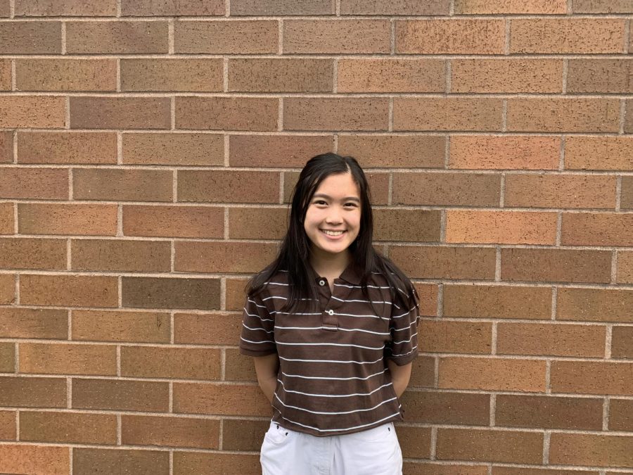 Hanna Nguyen is on the varsity swim and cross country team.