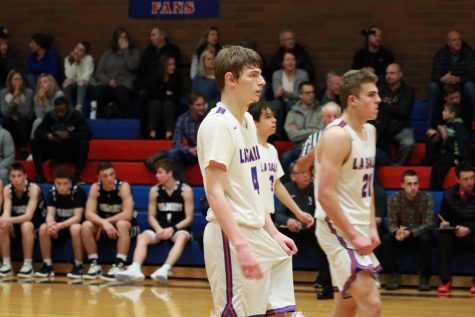 Winter Sports in Action: #8 Boys Basketball Team Falls Short 44-57 to #2 Wilsonville