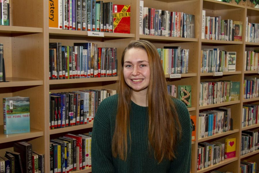 Kiriahna Edeline has been on the varsity softball team all four years of high school. This year she is one of the team captains, along with seniors Tyka DuPuis and Abbi Maben. 