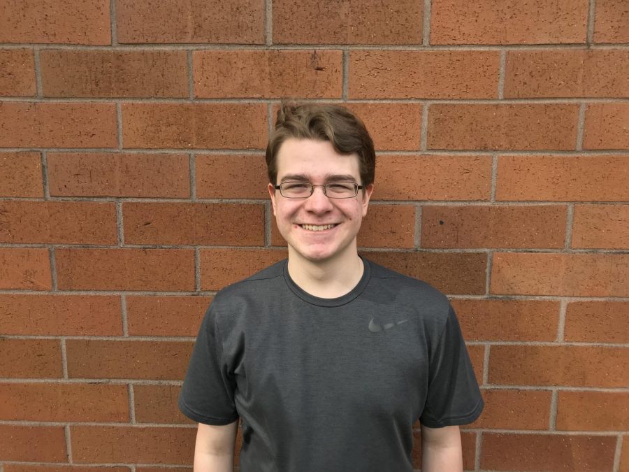 Senior Collin Olson has been interested in film production his entire life. He has spent lots of time on the sets of TV shows and movies. 