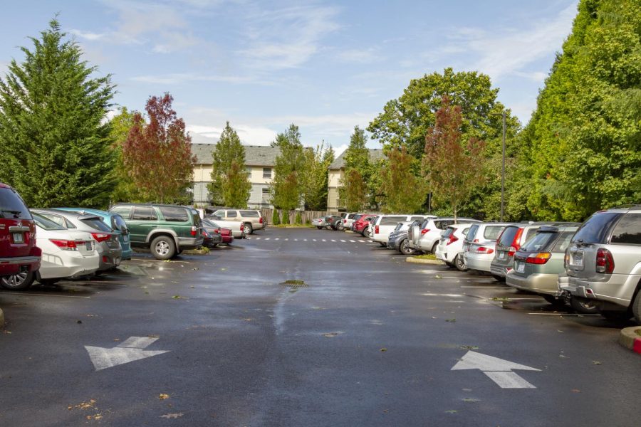 Only 42 spots are now available to La Salle student drivers who park in the Christ the King parking lot.