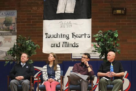La Salle Community Honors Educator of the Year and the Senior Class at Heroic Vow Assembly
