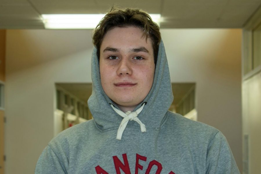 Junior Elliot Hansen hopes to pursue a future career in science and engineering.