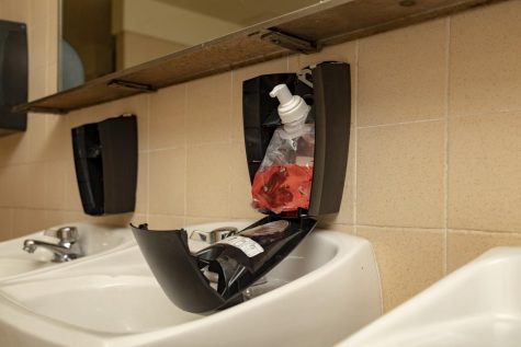 Vandalism in Boys Bathrooms Continues to Cause Maintenance Problems
