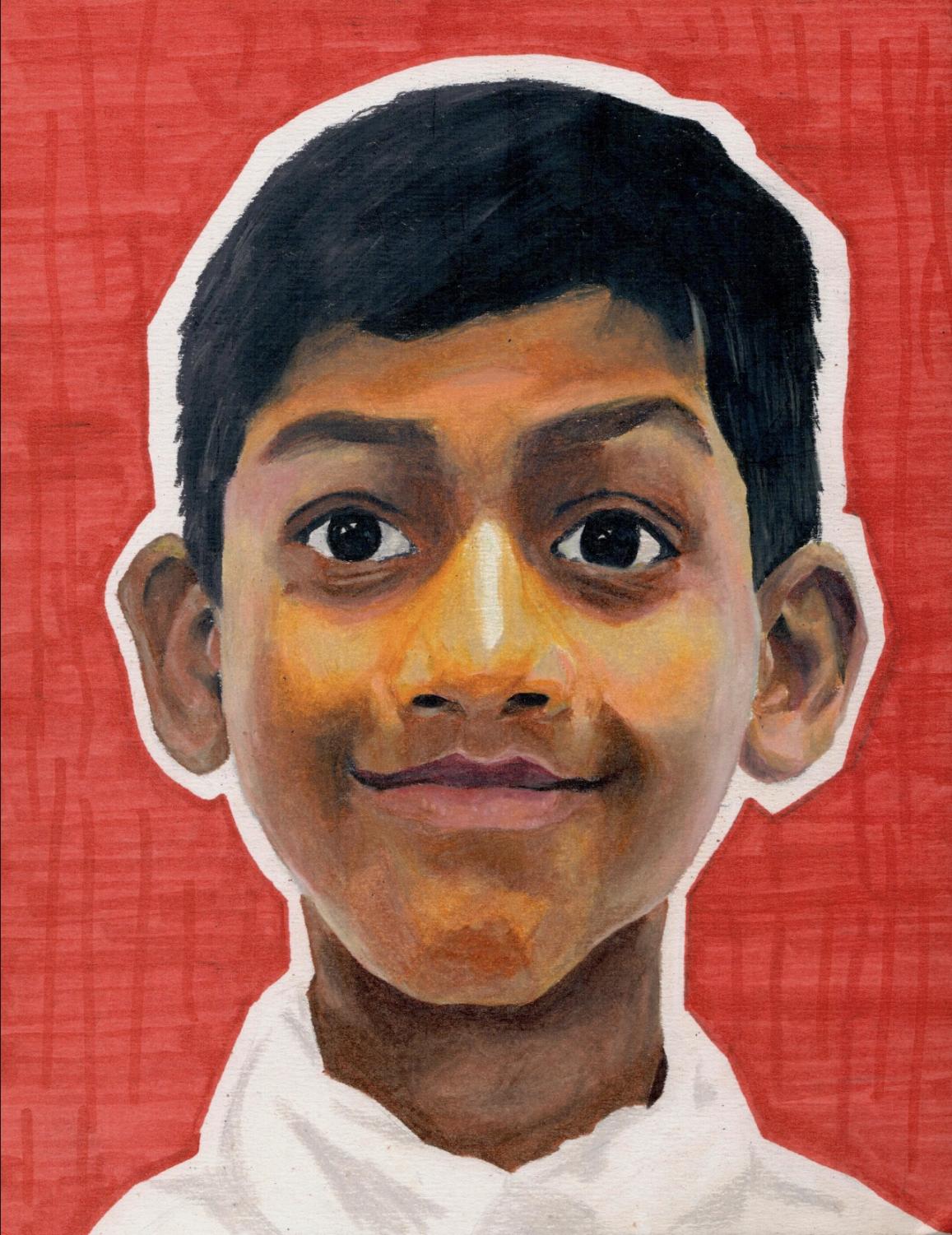 NAHS+Students+Create+Portraits+for+Children+in+Malaysia
