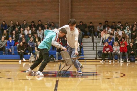 Students Compete to Win Spirit Points in the First Better Together Assembly of the Year
