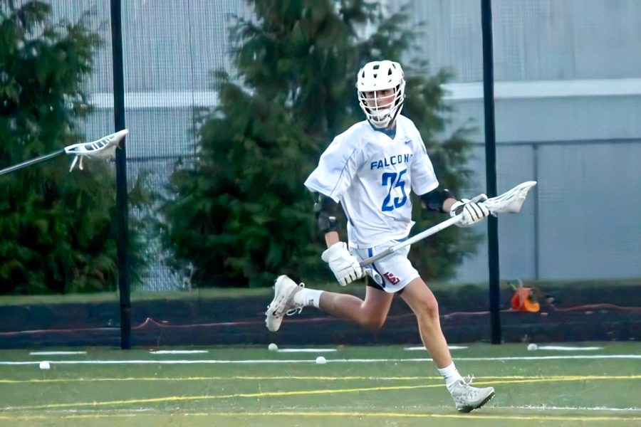 Jake Wilson plays lacrosse for La Salle and for one of the U.S. national teams. 