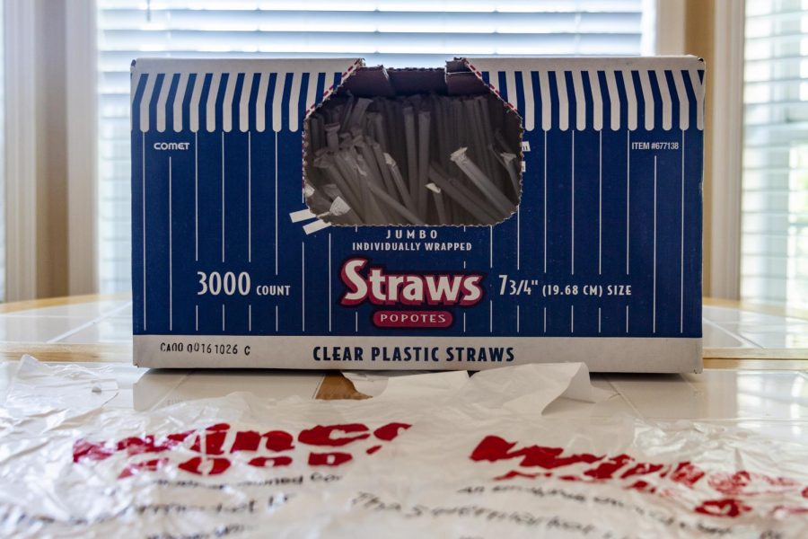 In Oregon, stores and restaurants are now restricted from giving out plastic bags. Additionally, straws are only handed out when asked for by a customer.