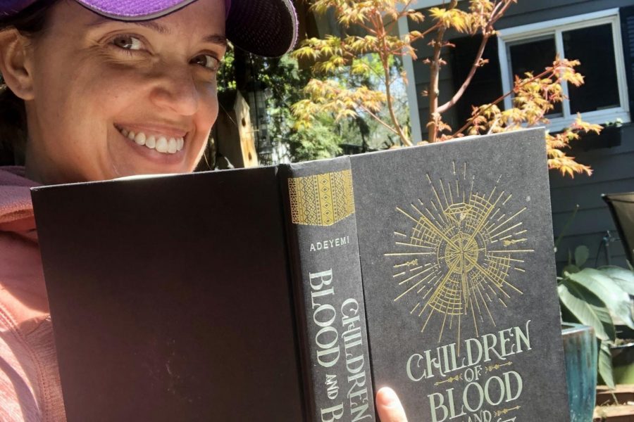 Though Ms. Maher had been sticking to nonfiction biographies prior to the coronavirus outbreak, she finds that "Children of Blood and Bone," a fantasy novel, provides a good escape from reality.