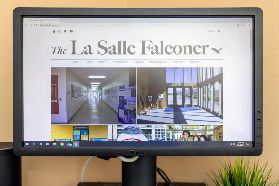 The Falconer has been publishing remotely since school closed on March 12.
