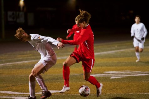 Senior Luke Strange is committed to play soccer at Wheaton College.