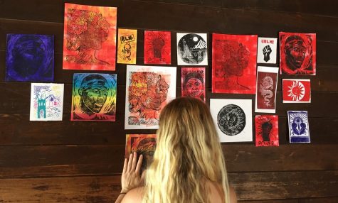 Alumni Mollie Kuffner, Natalie Sharp, and Annie Hoang created the organization Art for Advocacy, so they could speak up and raise money for the Black Lives Matter movement. 