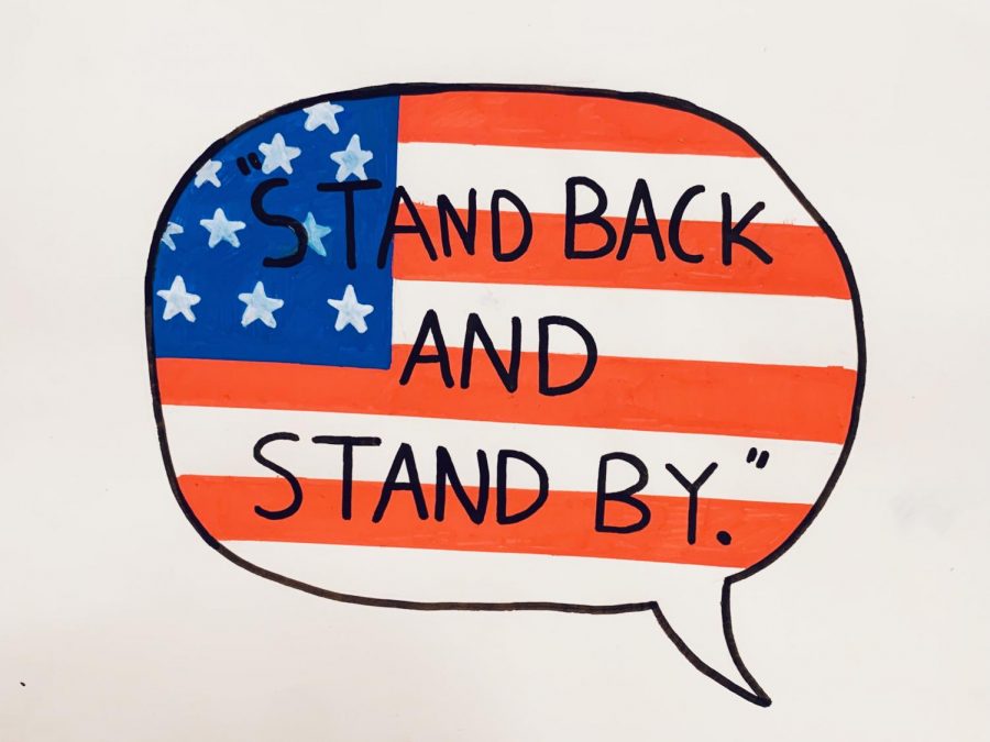 In the first 2020 presidential debate that took place on Sept. 29, President Trump told Proud Boys to stand back and stand by.