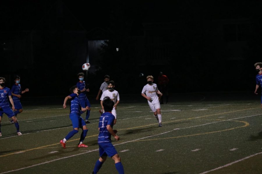 The La Salle varsity boys soccer team tied against Rex Putnam High School at 3-3. 
