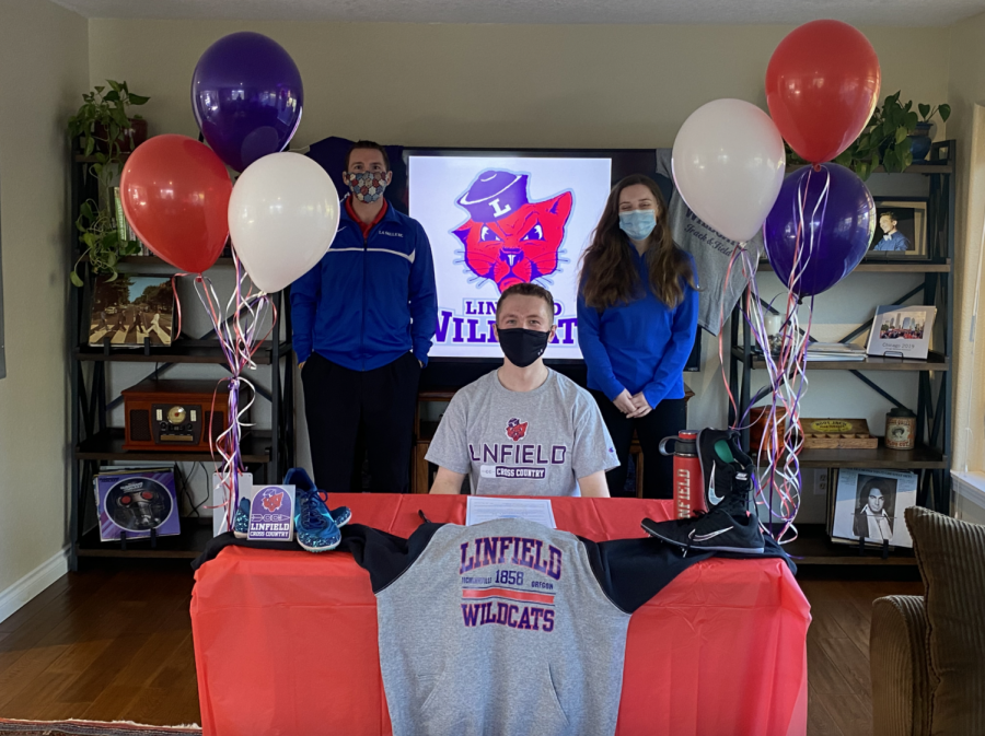 Kiltow will run track for Linfield University, which is located in McMinnville, Oregon.