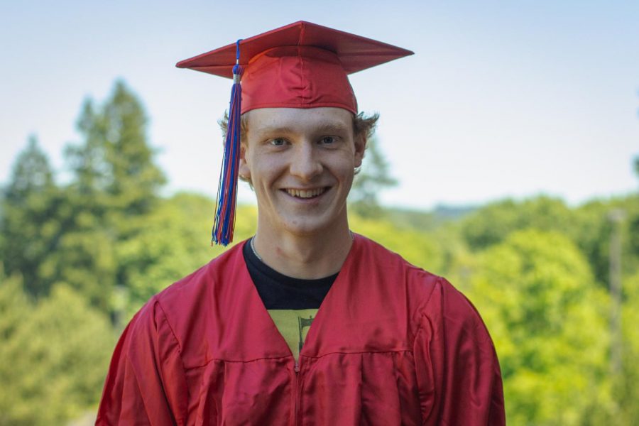 “Regardless of what other people are expecting, I like to do what I think is good work," valedictorian David Jensen said.  