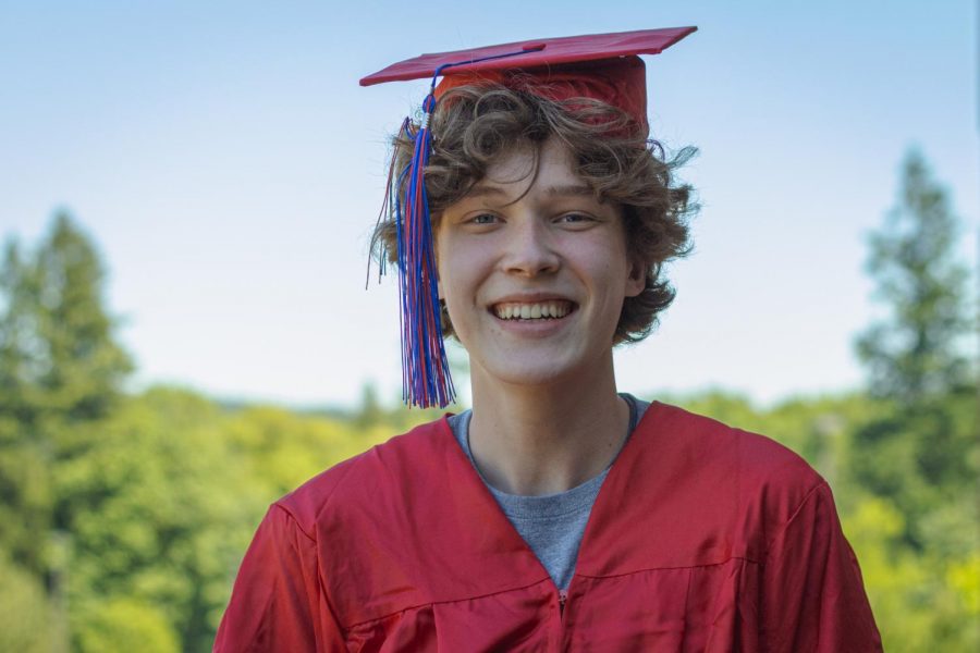 Throughout high school, salutatorian Sam Luft focused on taking the courses he enjoyed rather than the ones that would boost his GPA. 