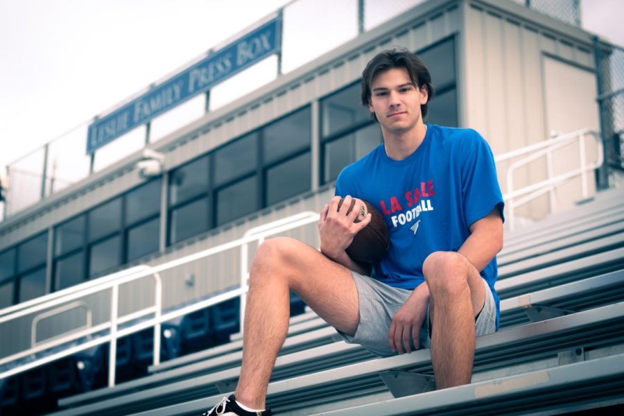 Ahmann’s biggest accomplishment is committing to Linfield University for football. “Even though its D3, its still like, youre going to college for sports,” he said. “And thats kind of a big deal. At least for me.”