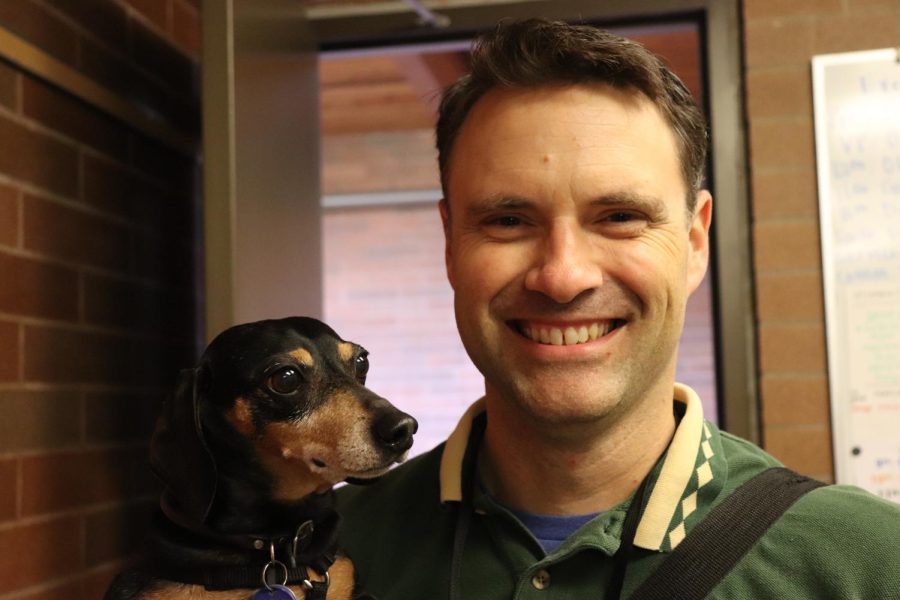 “Anytime I bring my dog on the campus, I meet students I didn’t know before — people really open up around dogs,” Mr. Hortsch said. “I just think they’re wonderful creatures that help us connect to other humans.”