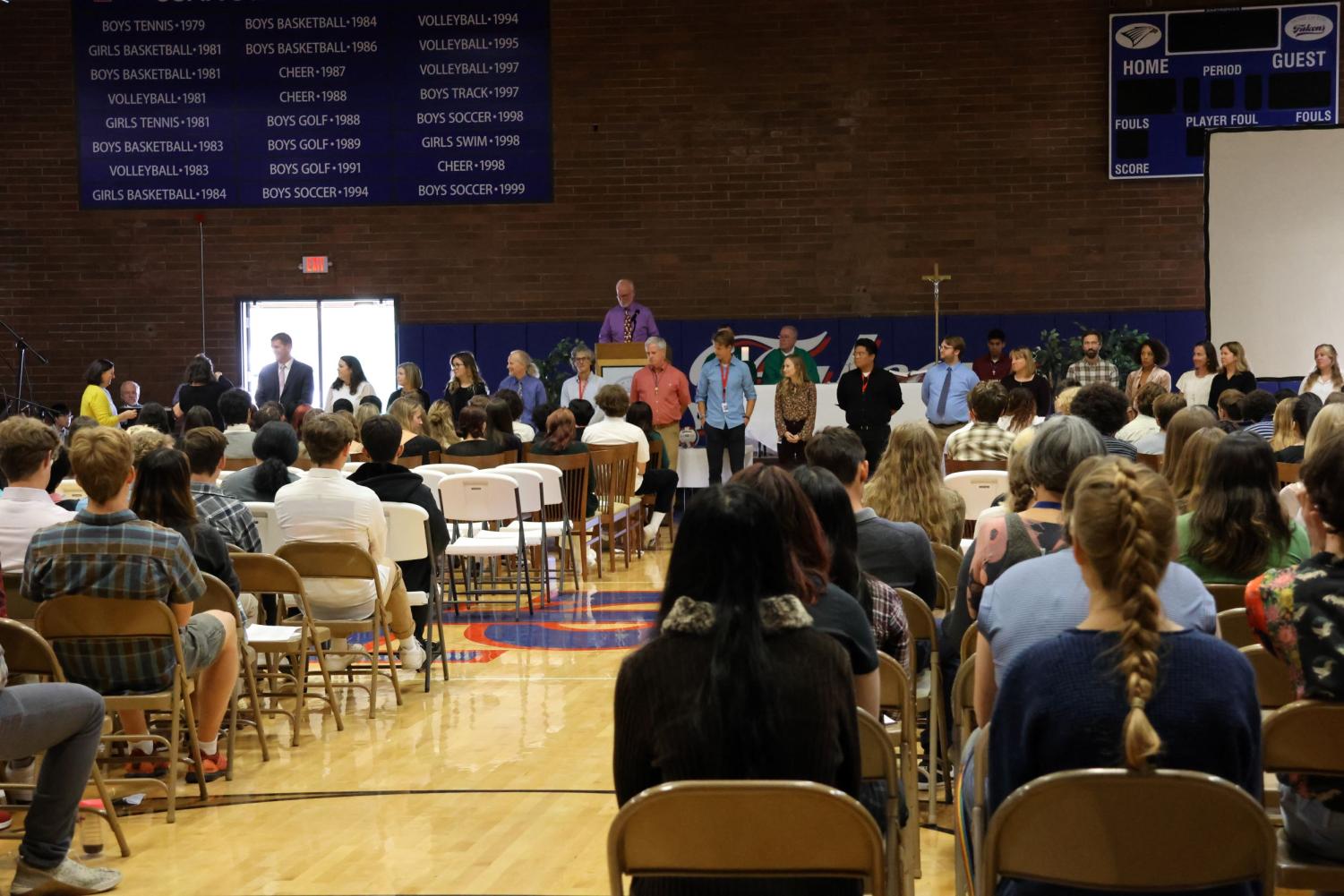 La+Salle+Gathers+for+the+First+Mass+of+the+2022-23+School+Year
