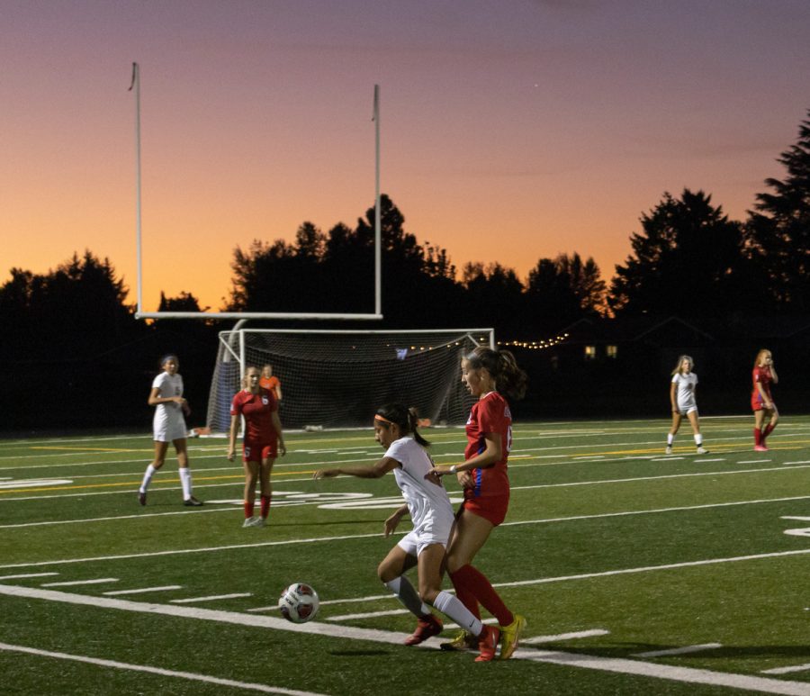 La Salle varsity girls soccer team defeated Silverton High School on Sept. 8 with a final score of 3-0.
