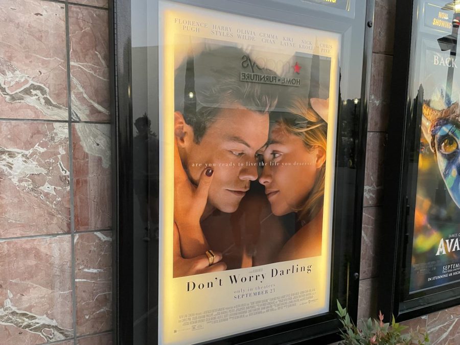 
New psychological thriller movie, “Don’t Worry Darling” stars Florence Pugh and Harry Styles as Alice and Jack Chambers. 
