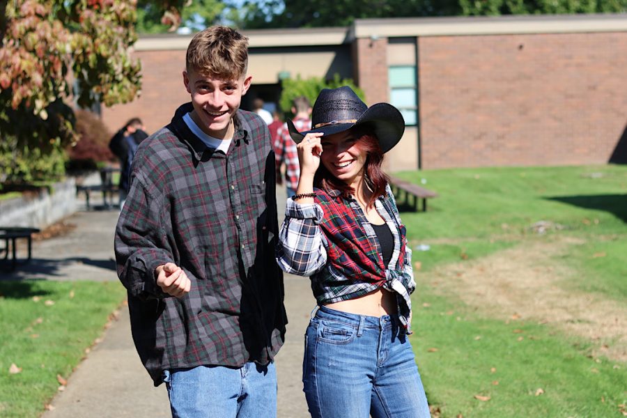 La Salle students show their school spirit by dressing up for a myriad of different themes during homecoming week.

