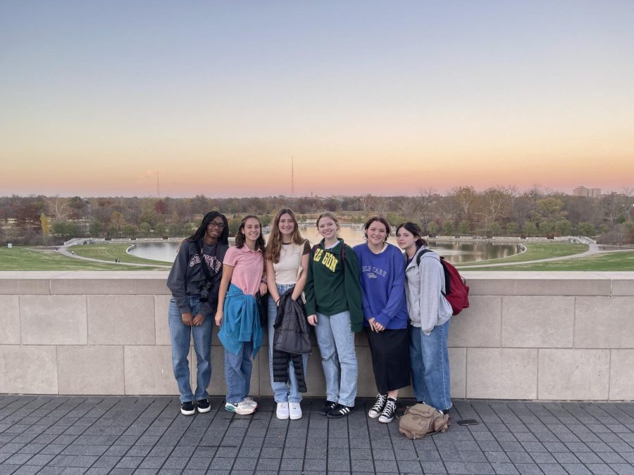 The Falconer staff traveled to St. Louis for the Fall National High School Journalism Convention where they listened to Pulitzer Prize winning keynote speakers and engaged in sessions taught by journalism and media experts.