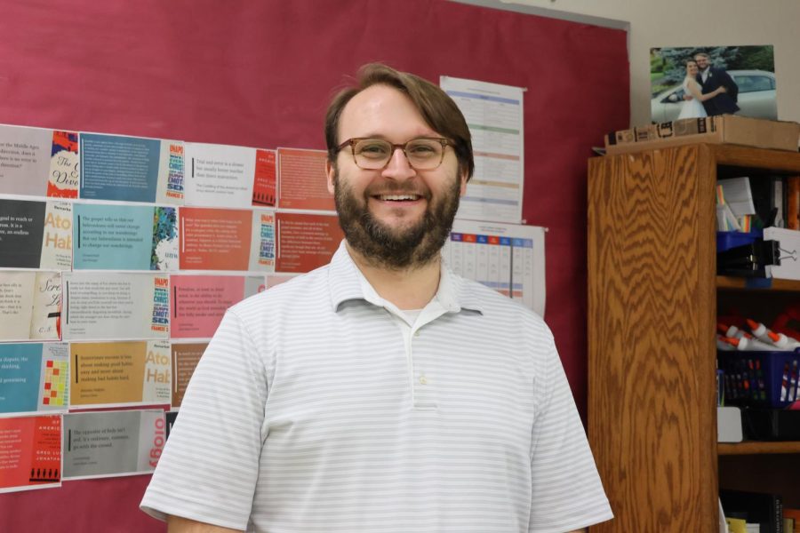 “Some people define community as the place where people miss you when you are gone, and that feels like this place for me,” religion teacher Mr. Noah Banks said. 