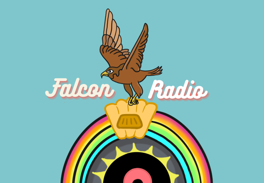 Falcon+Radio+is+a+music+podcast+hosted+by+juniors+Andrew+Keller+and+Brooks+Coleman.+
