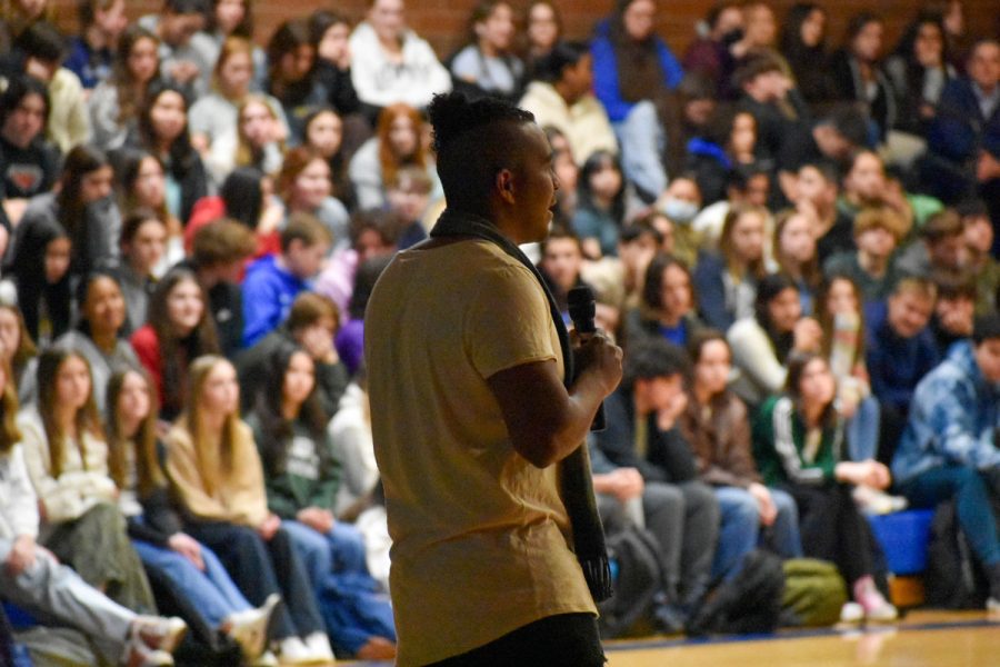La Salle welcomed slam poet S.C. Says as a continuation of its celebration of Black History Month.