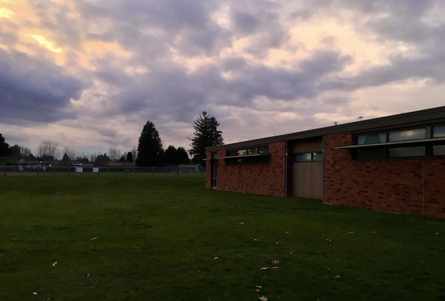 This was the sky on Wednesday, March. 1, during publishing night where the Journalism class publishes stories each Wednesday. 