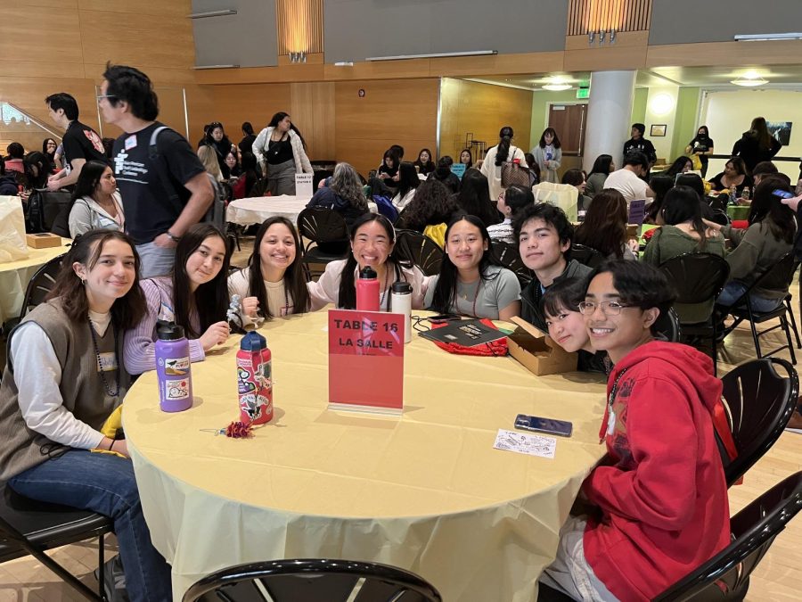 Students attended the Asian American youth leadership conference.