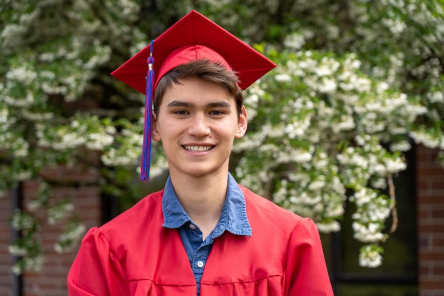 Valedictorian Nate Dominitz aims to pursue a career in the social sciences someday as, “I’ve loved history classes, so being able to connect that and sort of use that to understand how our world is today and how we can improve it,” is a goal of his, he said.