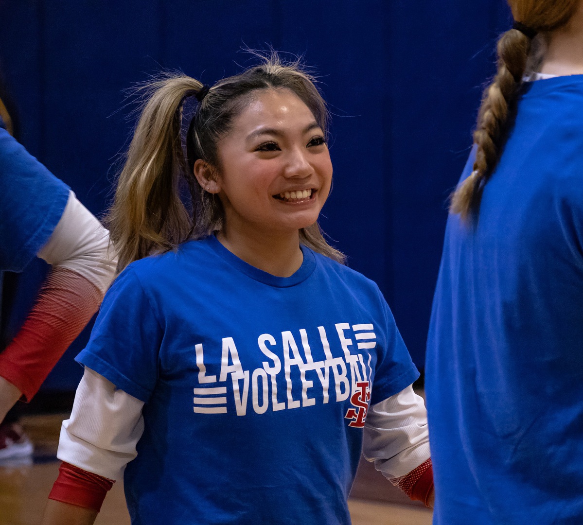 Grace Vu began playing volleyball at a young age and is looking forward to finishing her final year of playing volleyball with the Falcons. 