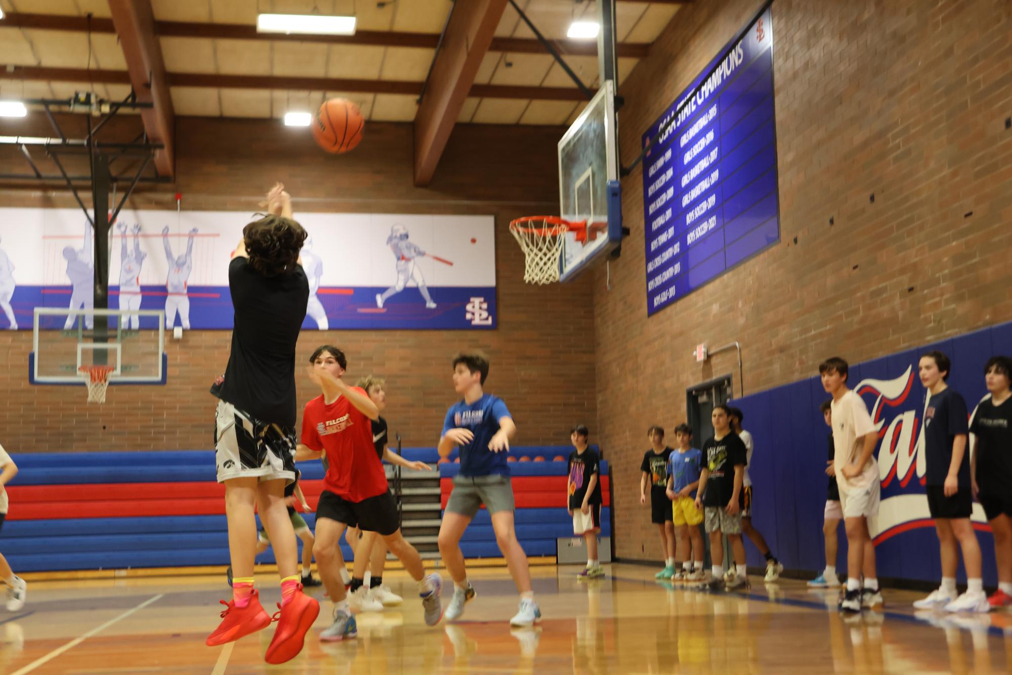 Photo+Story%3A+Girls+and+Boys+Basketball+Tryouts+Set+Stage+for+Season+Ahead
