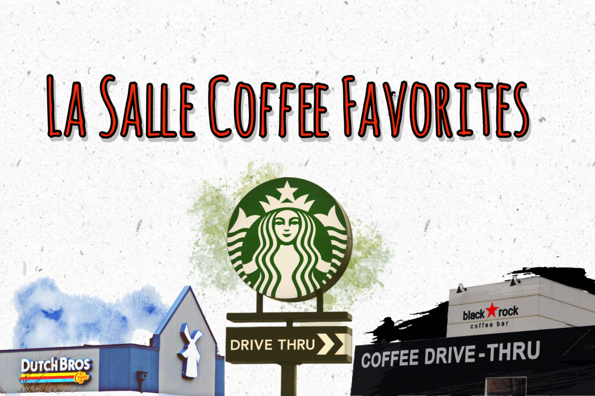 La Salle students share their preferences between the popular coffee places Black Rock, Dutch Bros, and Starbucks.
