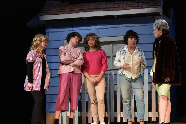 Whether it be dress rehearsals, costume design, or building sets, the cast and crew of Steel Magnolias have been endlessly preparing for the show, often staying late into the night. 
