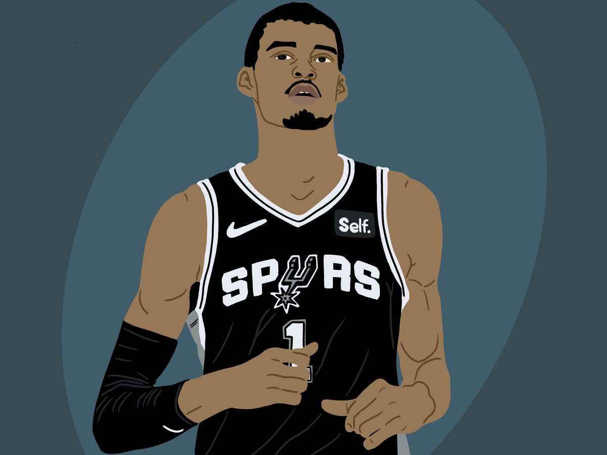 To+no+one%E2%80%99s+surprise%2C+Wembanyama+was+selected+first+overall+by+the+San+Antonio+Spurs+in+the+2023+NBA+Draft%2C+following+in+the+footsteps+of+legendary+San+Antonio+centers+David+Robinson+and+Tim+Duncan.
