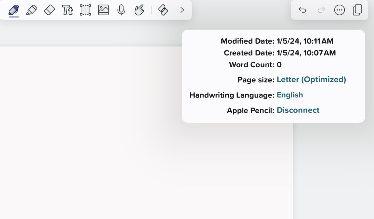 Disconnecting Apple Pencil