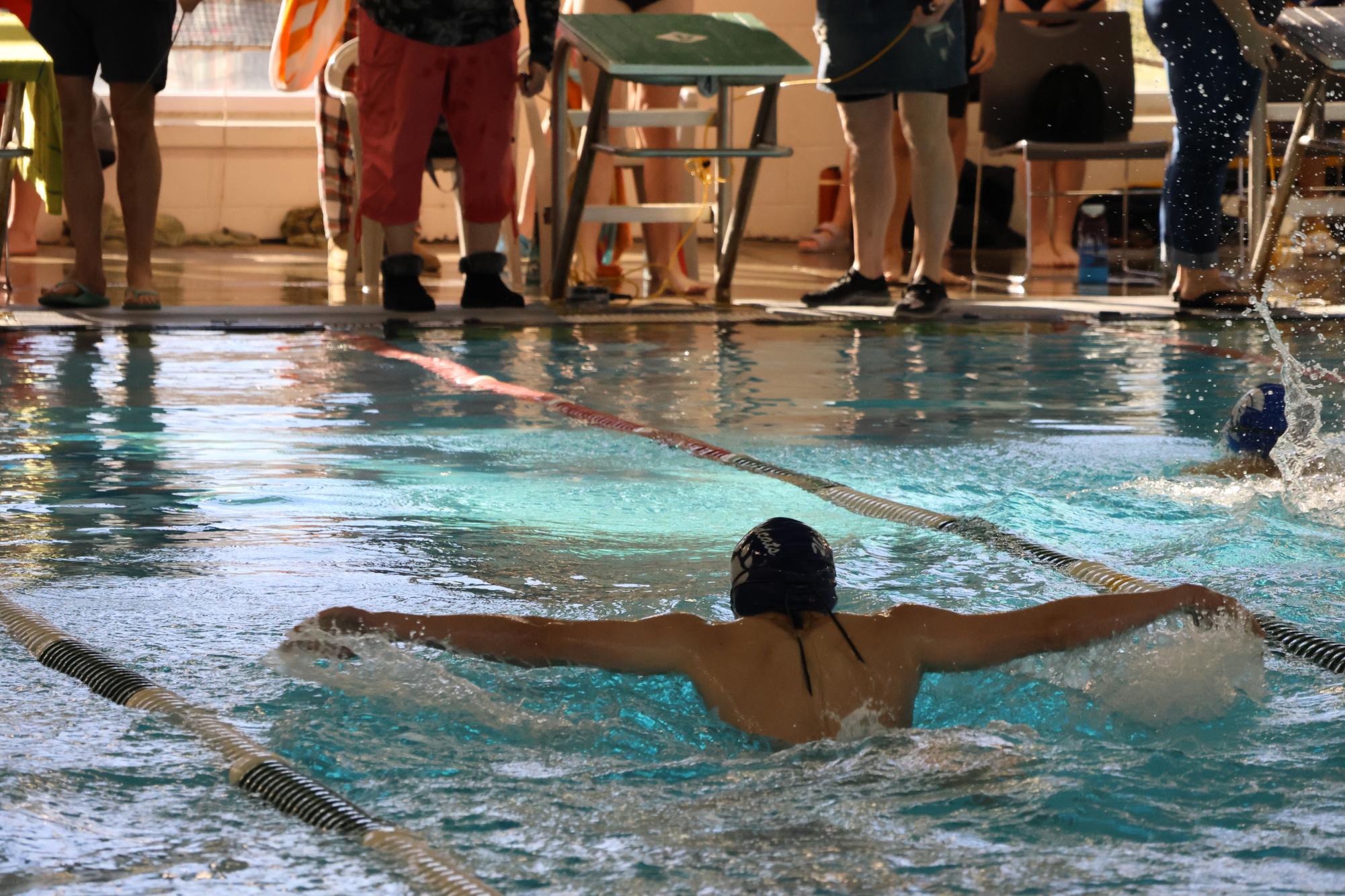 Photo+Story%3A+Varsity+Swim+Teams+Take+On+Districts+at+Parkrose+High+School