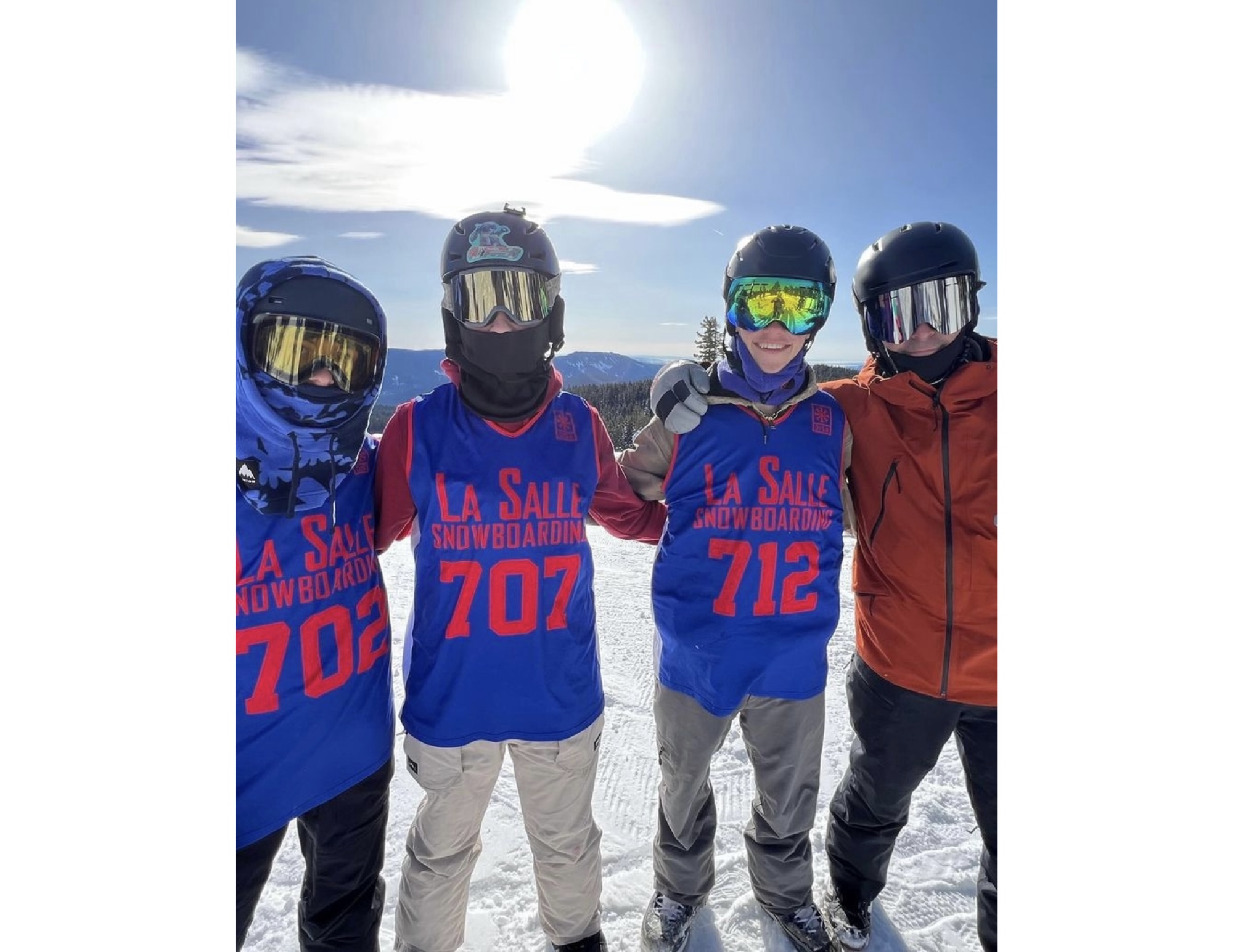 The snowboard team managed to once again qualify for the state tournament.
