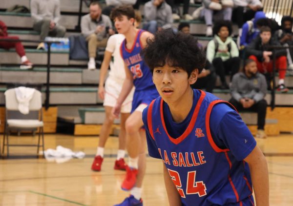 Freshman Rigdhen Khyungra was drawn to playing basketball, even though his family doesn’t have a history of sports, because “I just wanted to be different,” he said.