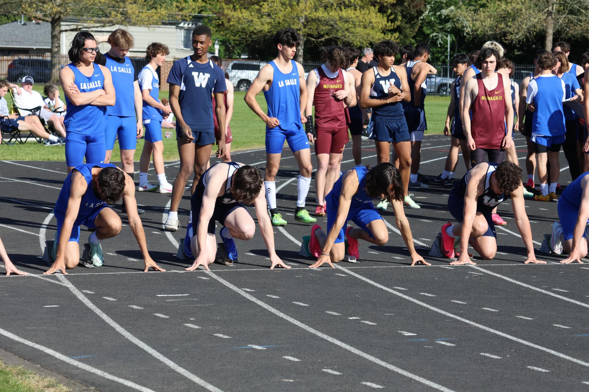 Photo+Story%3A+La+Salle%E2%80%99s+Track+and+Field+Team+Holds+First+and+Only+Home+Meet+To+Celebrate+Senior+Night