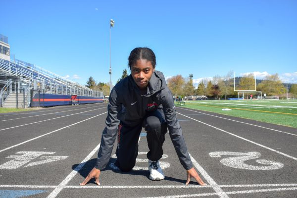 Jasmine McIntosh has made it to the state tournament all three years of her high school track career, excluding her freshman season when the pandemic prevented the tournament from occurring. 