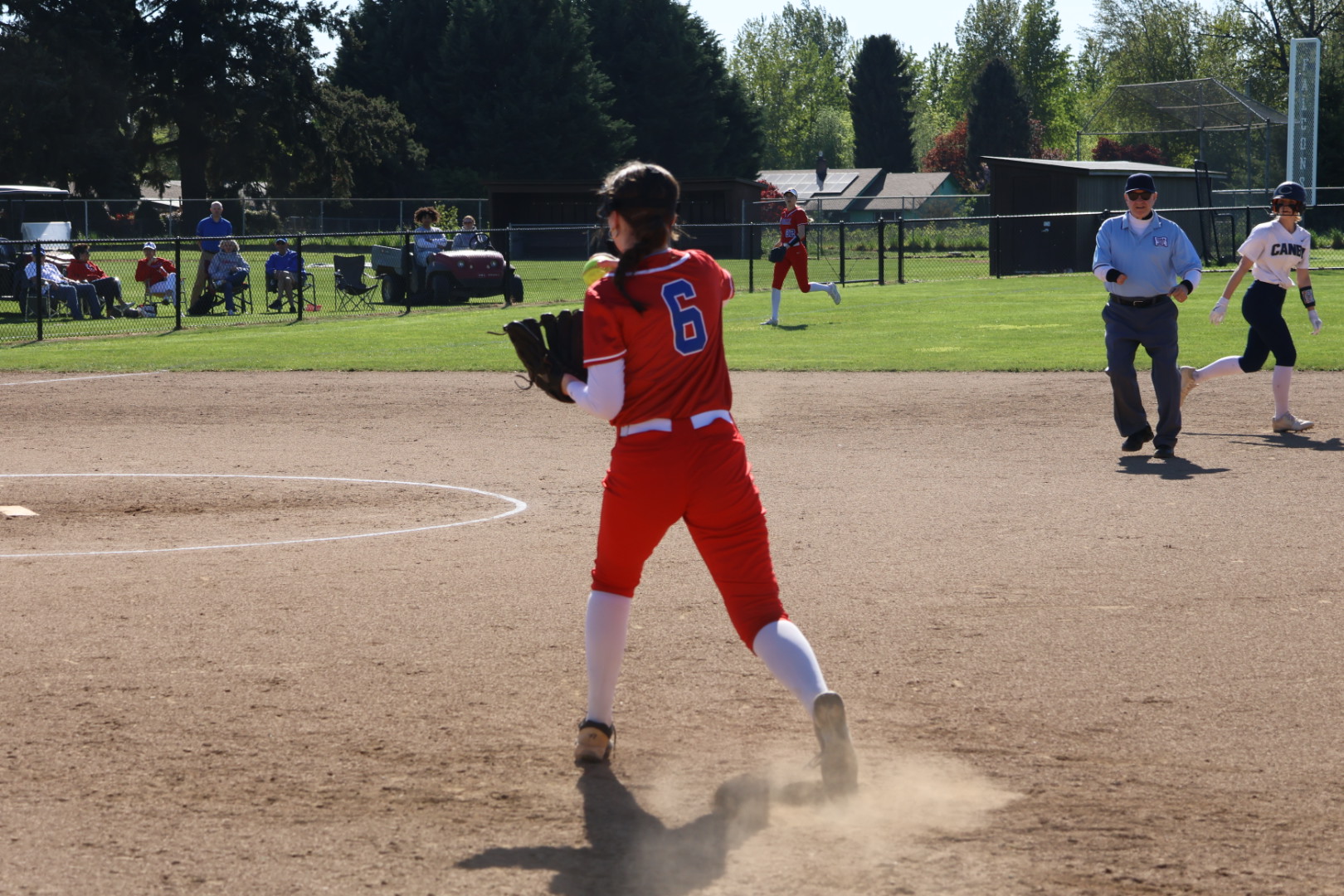 Photo+Story%3A+Varsity+Softball+Takes+On+Canby+High+School